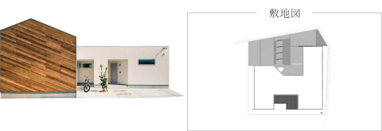 外観と間取り