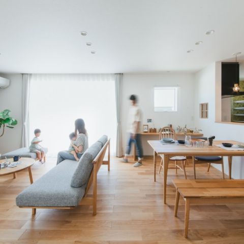 共働き夫婦の暮らしをデザインした、ナチュラルな家(浜松市)｜浜松の注文住宅工務店ワンズホーム